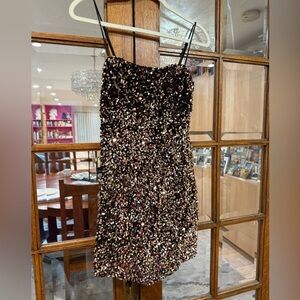Selfie Leslie Sequin mini dress. Size M